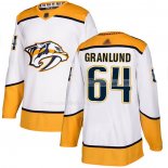 Maglia Hockey Nashville Predators Mikael Granlund Road Autentico Bianco