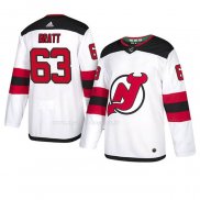 Maglia Hockey New Jersey Devils Jesper Bratt Autentico Away Bianco