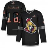 Maglia Hockey Ottawa Senators Macarthur 2020 USA Flag Nero2