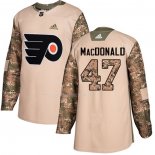 Maglia Hockey Philadelphia Flyers Andrew Macdonald Autentico 2017 Veterans Day Camuffamento