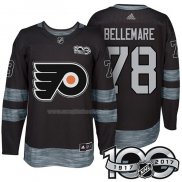 Maglia Hockey Philadelphia Flyers Pierre Edouard Bellemare 1917-2017 100th Anniversario Nero