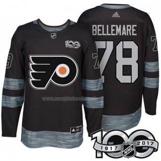 Maglia Hockey Philadelphia Flyers Pierre Edouard Bellemare 1917-2017 100th Anniversario Nero