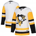 Maglia Hockey Pittsburgh Penguins Blank Road Autentico Bianco
