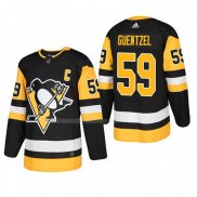 Maglia Hockey Pittsburgh Penguins Jake Guentzel Home Autentico Giocatore Nero