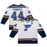 Maglia Hockey St. Louis Blues Personalizzate Throwback Premier Blu