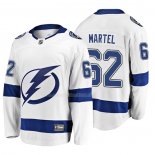 Maglia Hockey Tampa Bay Lightning Danick Martel 2019 Away Breakaway Bianco