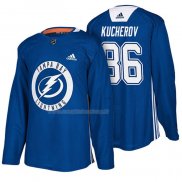 Maglia Hockey Tampa Bay Lightning Nikita Kucherov New Season Practice Blu