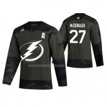 Maglia Hockey Tampa Bay Lightning Ryan Mcdonagh 2019 Veterans Day Camuffamento