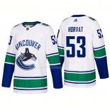 Maglia Hockey Vancouver Canucks Bo Horvat Away Premier 2017-2018 Bianco