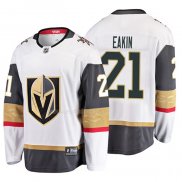 Maglia Hockey Vegas Golden Knights Cody Eakin 2019 Away Breakaway Bianco