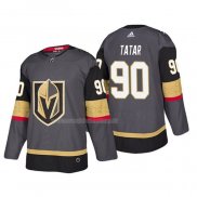 Maglia Hockey Vegas Golden Knights Tomas Tatar Home Autentico Giocatore Gris