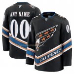 Maglia Hockey Washington Capitals 50th Anniversary Alternato Personalizzate Nero