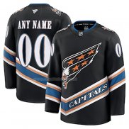 Maglia Hockey Washington Capitals 50th Anniversary Alternato Personalizzate Nero