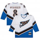Maglia Hockey Washington Capitals Alexander Ovechkin Mitchell & Ness 2005-06 Bianco