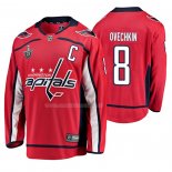 Maglia Hockey Washington Capitals Alexander Ovechkin Stanley Cup Playoffs Breakaway Rosso