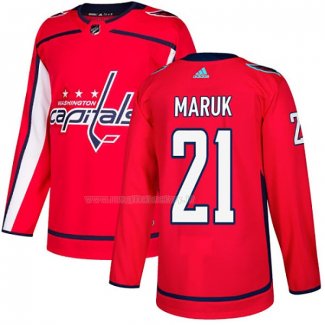 Maglia Hockey Washington Capitals Dennis Maruk Home Autentico Rosso