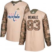 Maglia Hockey Washington Capitals Jay Beagle Autentico 2017 Veterans Day Camuffamento