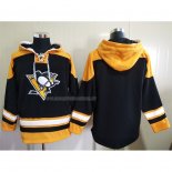 Felpa con Cappuccio Pittsburgh Penguins Nero