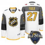 Maglia Hockey 2016 All Star Carolina Hurricanes Justin Faulk Bianco