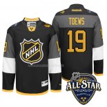 Maglia Hockey 2016 All Star Chicago Blackhawks Jonathan Toews Nero