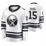 Maglia Hockey 2019 All Star Buffalo Sabres Jack Eichel Bianco