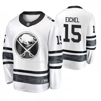Maglia Hockey 2019 All Star Buffalo Sabres Jack Eichel Bianco