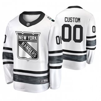 Maglia Hockey 2019 All Star New York Rangers Personalizzate Bianco