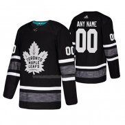 Maglia Hockey 2019 All Star Toronto Maple Leafs Personalizzate Nero2