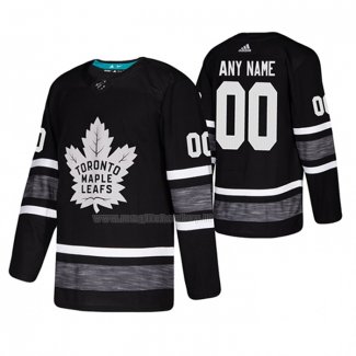 Maglia Hockey 2019 All Star Toronto Maple Leafs Personalizzate Nero2