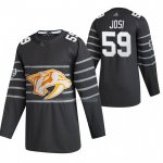 Maglia Hockey 2020 All Star Nashville Predators Roman Josi Autentico Gris