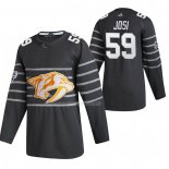 Maglia Hockey 2020 All Star Nashville Predators Roman Josi Autentico Gris