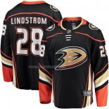 Maglia Hockey Anaheim Ducks Gustav Lindstrom Home Premier Breakaway Nero