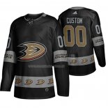 Maglia Hockey Anaheim Ducks Personalizzate Breakaway Nero