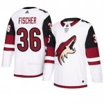 Maglia Hockey Arizona Coyotes Christian Fischer Autentico Away Bianco