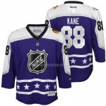 Maglia Hockey Bambino 2017 All Star Chicago Blackhawks Patrick Kane Viola