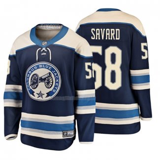 Maglia Hockey Bambino Columbus Blue Jackets David Savard 2019 Alternato Breakaway Blu