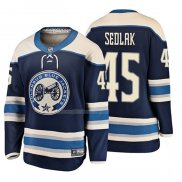 Maglia Hockey Bambino Columbus Blue Jackets Lukas Sedlak 2019 Alternato Breakaway Blu