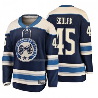 Maglia Hockey Bambino Columbus Blue Jackets Lukas Sedlak 2019 Alternato Breakaway Blu