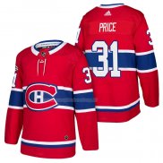 Maglia Hockey Bambino Montreal Canadiens Carey Price 2018 Autentico Home Rosso