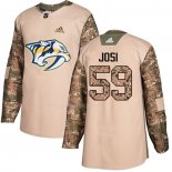 Maglia Hockey Bambino Nashville Predators Roman Josi Autentico 2017 Veterans Day Camuffamento
