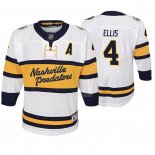 Maglia Hockey Bambino Nashville Predators Ryan Ellis Replica Giocatore 2020 Winter Classic Bianco