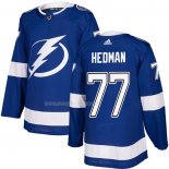 Maglia Hockey Bambino Tampa Bay Lightning Victor Hedman Home Autentico Blu