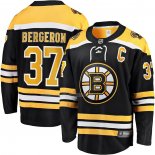 Maglia Hockey Boston Bruins Patrice Bergeron Home Breakaway Nero