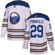 Maglia Hockey Buffalo Sabres Jason Pominville Autentico 2018 Winter Classic Bianco
