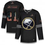 Maglia Hockey Buffalo Sabres Kyle Okposo 2020 USA Flag Nero