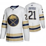 Maglia Hockey Buffalo Sabres Kyle Okposo Tercera Bianco