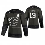 Maglia Hockey Calgary Flames Matthew Tkachuk 2019 Veterans Day Camuffamento