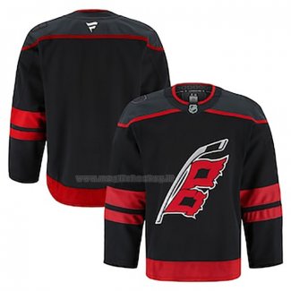 Maglia Hockey Carolina Hurricanes Home Autentico Pro Nero