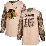 Maglia Hockey Chicago Blackhawks Denis Savard Autentico 2017 Veterans Day Camuffamento