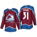 Maglia Hockey Colorado Avalanche Calvin Pickard Home Premier 2017-2018 Rosso